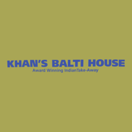 Khan's Balti House Clondalkin logo.
